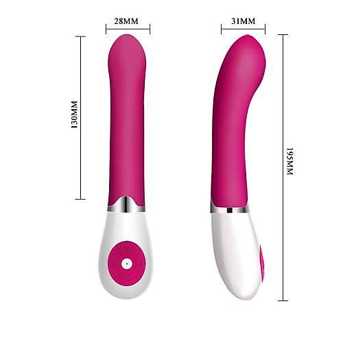 Daniel 20 CM 30 Titreimli Teknolojik Vibratr G-Spot Mastrbatr