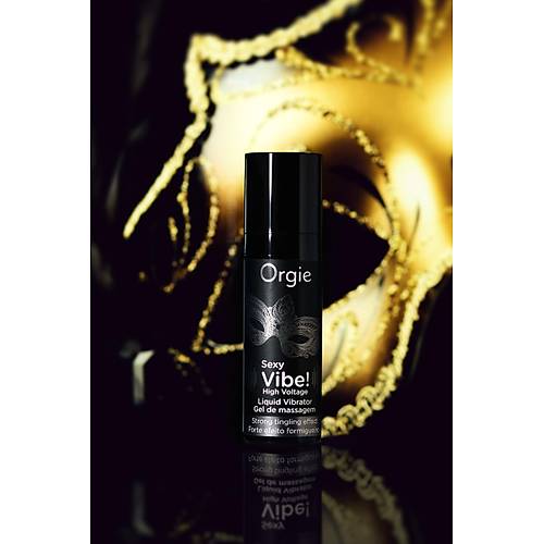 ORGE Sexy Vibe High Voltag Titreim Etkili Masaj Jeli, 15 ml