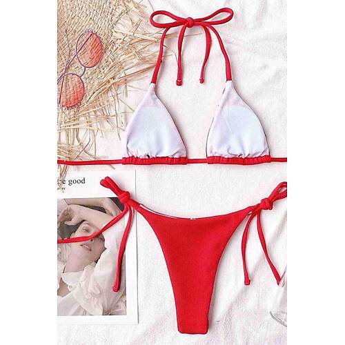 Angelsin Balamal Bikini Alt Krmz