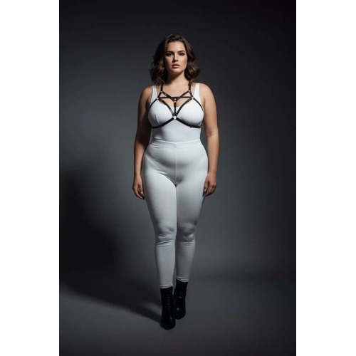 B�y�k Beden Siyah Kad�n Harness �zel Tasar�m Lastik Aksesuar - APFT352