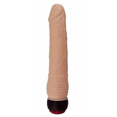 Vibes 17 CM Titreimli Realistik Dildo Vibratr