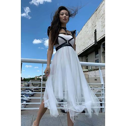 ��k Deri Seksi G���s Deri Harness - APFT996