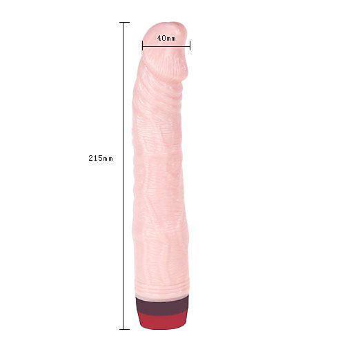 Bl Dong 21 Cm Titreimli Realistik Vibratr Gerekci Penis Dildo