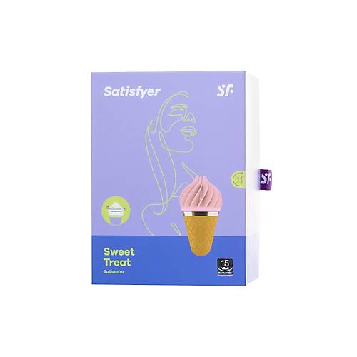 Satisfyer layons Sweet Treat Vibratr, silikon, pembe, 10,4 cm