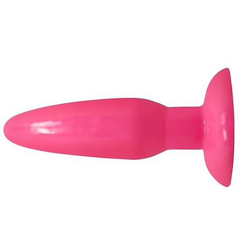 Smooth 14 Cm Vantuzlu Anal Plug Anal Tka Tpa Pembe Anal Dildo