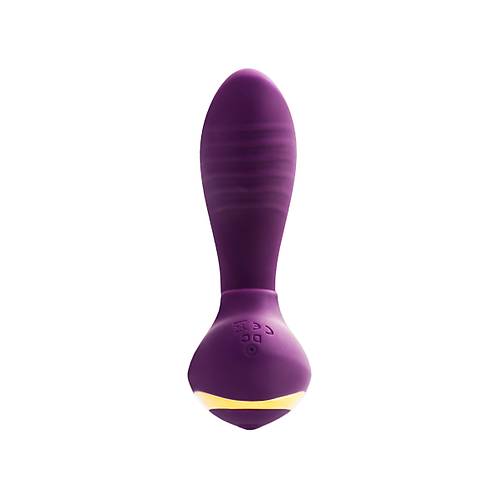 L'ERONA by TOYFA Mave Vakumlu Vibratr, silikon, mor, 14 cm