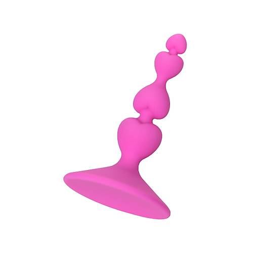 ToDo by RED Loverty anal klf, silikon, pembe, 8 cm,  2,3 cm