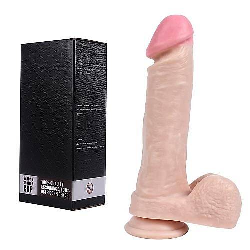 XS Wolf King Kaln Penis Et Dokusu Sper Realistik Dildo 22 cm