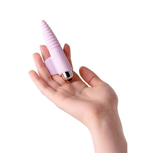 JOS NOVA'NIN Parmak Ucu Anal Plug  , silikon, pembe, 9 cm