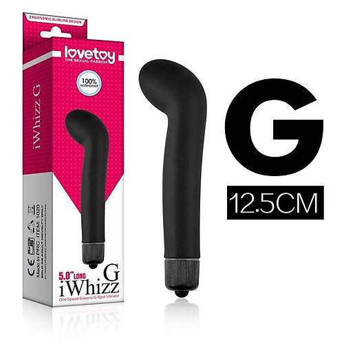 iWhizz G 12.5 cm Titreimli  G-Spot Vibratr Anal Plug