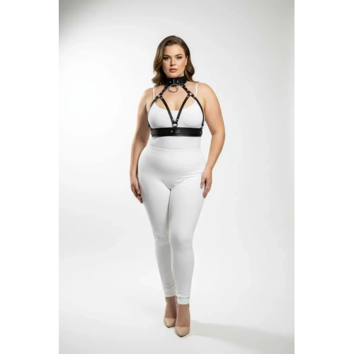 B�y�k Beden Siyah Kad�n Harness Tak�m O