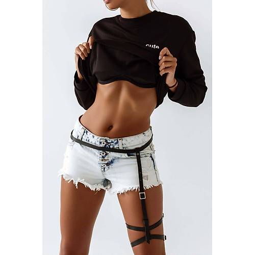 Deri Tek Bacak Harness, Deri ort ve Etek Aksesuar - APFT769