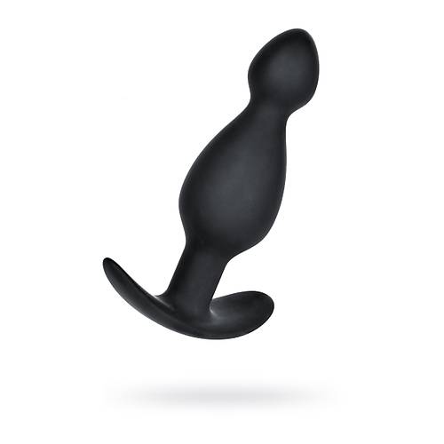 A-Toys by RED  Anal Plug, boyut M, silikon, siyah, 11,5 cm