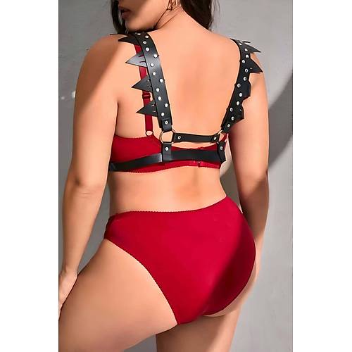 Fantazi Deri seksi G���s Harness - APFT1166