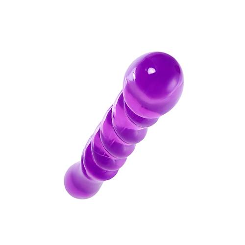 A-Toys by RED ift tarafl Jel Dildo  Tanza, TPE, mor, 27,5 cm