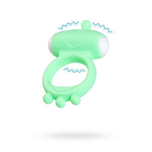 A-Toys by  Fowd  Titreşimli Penis Halkası, silikon, yeşil, Ø 2,6 cm