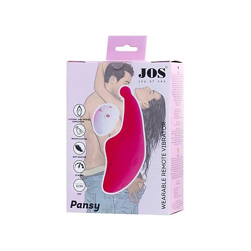 JOS Pansy Clitoral Vibrator, Silicone, Penbe, 8 cm