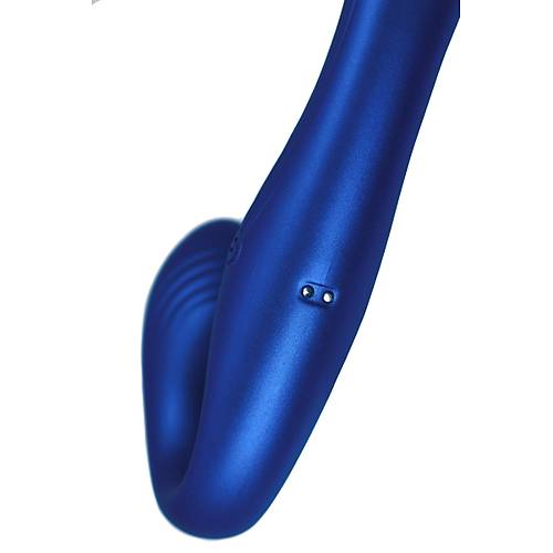 LEroina APP Ardee Kaysz Strap-On  Uygulama ve Kumanda Kontroll, Silikon, Mavi, 31 cm