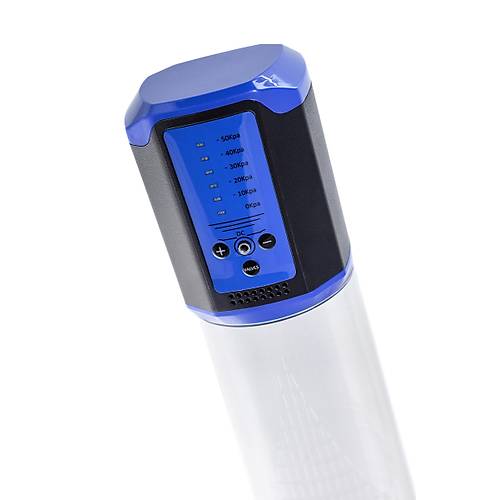 Sexus Men Expert Ragnar otomatik Penis Pompas, ABS plastik, Mavi, 29 cm