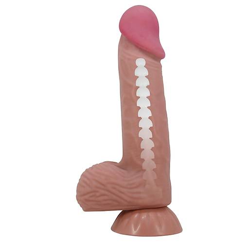 Kayan Cilt Serisi 26 Cm Kkrdakl Realistik Penis Damarl Dildo