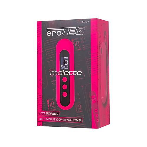 eroTeq Vakum dalgas uyarcs Molette, silikon, pembe, 13 cm