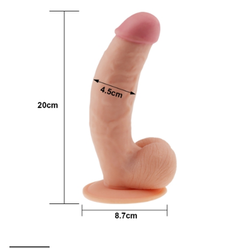 LOVETOY UR3 Yeni Nesil Love Clone 21.5 CM Realistik Dildo Penis