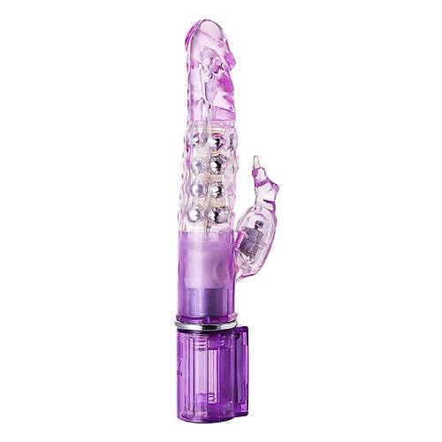 A-Toys by  High-Tech Klitoral Uyarc Vibratr, TPE, mor, 26,5 cm