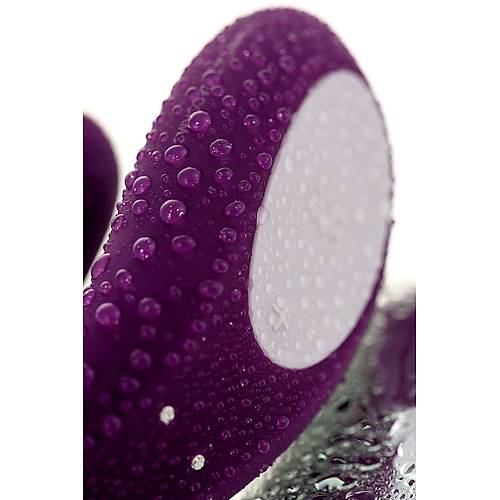 Satisfyer Double Joy Connect App Violet iftler in Vibratr, silikon, mor, 18 cm