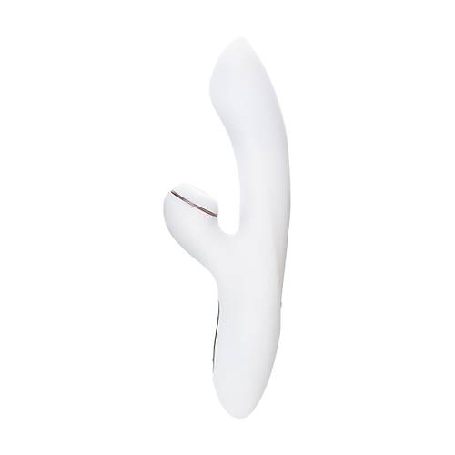 Satisfyer Pro + G-Spot Vakum Dalgal Tavan Vibratr, silikon, beyaz, 22 cm