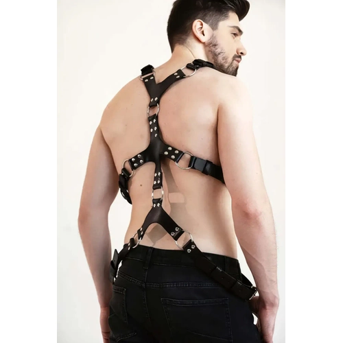 Erkek Deri G���s Harness - APFTM212