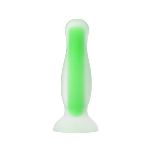 Beyond by RED Mortimer Glow Karanlkta Parlayan Anal Plug, Silikon, effaf, 12,5 cm