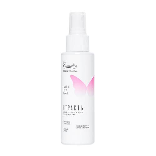 Eromantica "Tutku" iin vcut ve sa spreyi, 110 ml