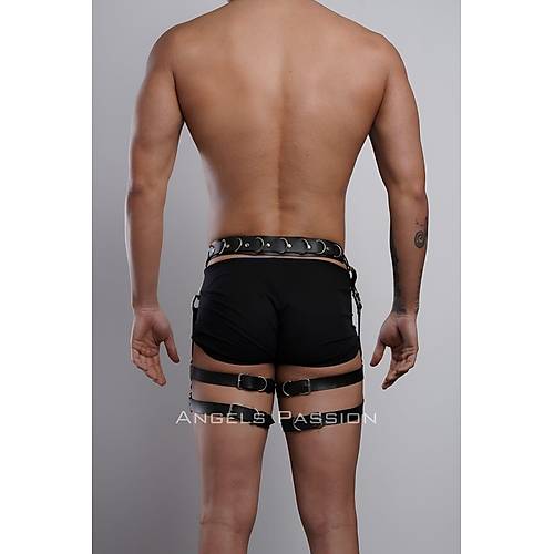 Erkek Bacak Harness, Bacak Pantolon Kemeri, Erkek Ksa Jartiyer - APFTM94