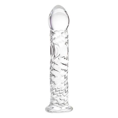 Sexus Glass Cam Dildo, effaf,16,5 cm