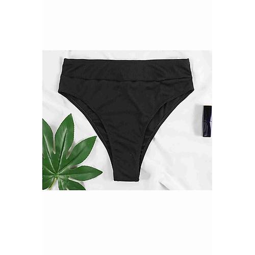 Angelsin Yksel Bel Bikini Alt Siyah
