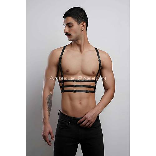 3 Sral Erkek Gs Harness, k T-Shirt zeri Aksesuar - APFTM107