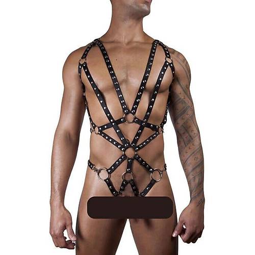 Erkak Lastik Body Harness - APFTM183