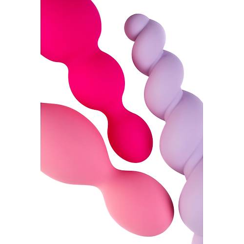 Satisfyer Booty Call (set of 3) Anal Plug Seti, silikon, eitli, 13,5 cm