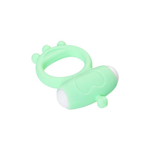 A-Toys by  Fowd  Titreimli Penis Halkas, silikon, yeil,  2,6 cm