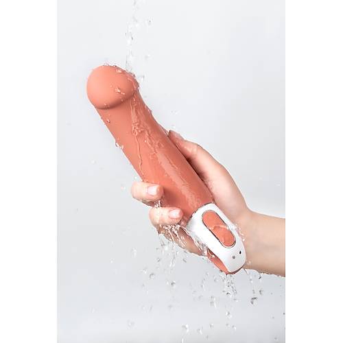 Satisfyer Vibes Master Vibratr, silikon, bej, 23,5 cm