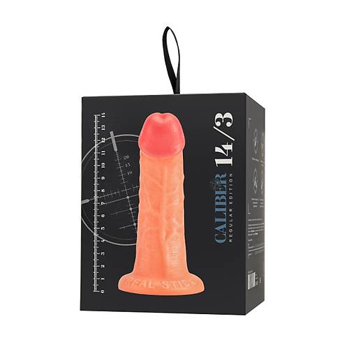 Gereki yapay penis, RealStick CALIBER, 14 cm, 3