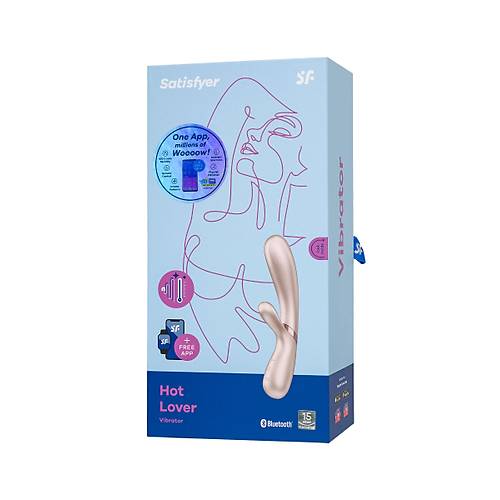 Satisfyer Hot Lover Silver Klitoris Uyarc Vibratr, gm