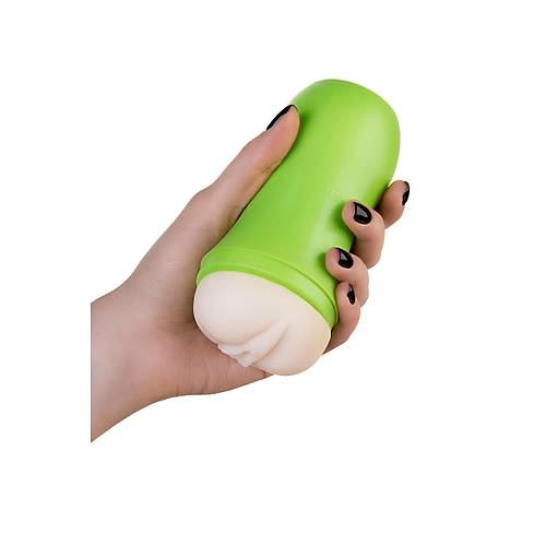 A-Toys by TOYFA Crista Masturbator, Vajina, TPE, yeil, 14 cm