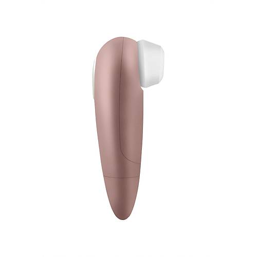 Satisfyer Number One Vakum Dalgas Klitoral Vibratr, ABS plastik, pembe, 14 cm