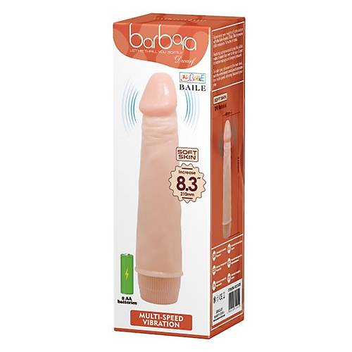 X-Vibe 21 CM Gl Titreimli Realistik Vibratr Gereki Penis