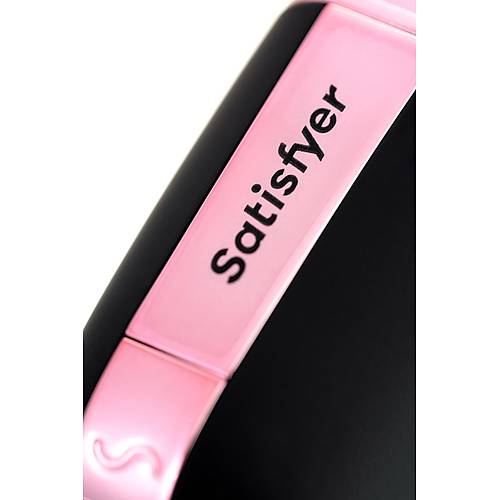 Satisfyer Love Triangle Vakum Dalgas Klitoral Stimlatr, Silikon, Siyah, 8,8 cm