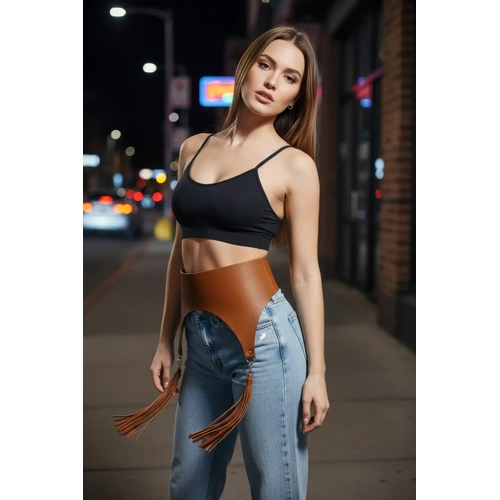 Taba Kad�n Kemer Geni� P�sk�ll� Korse Aksesuar� - APFT788