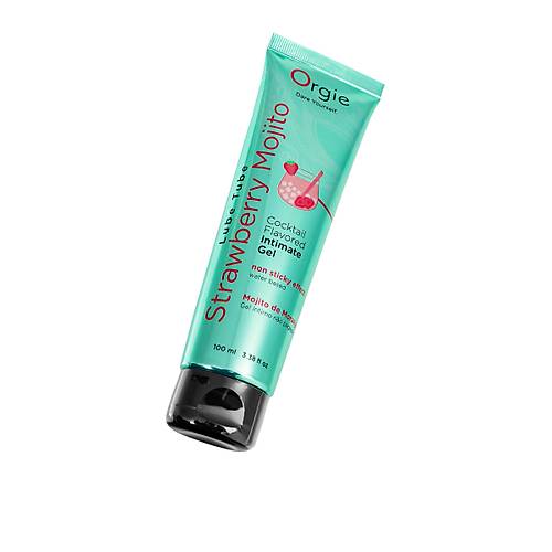 Orgie Lube Tube Cocktail Strawberry Mojito � �ilek Mojito Aromal� Kayganla�t�r�c� Jel 100 ml