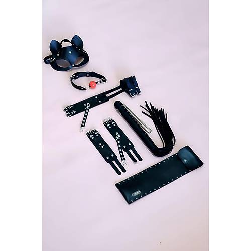 Kelepe Krba Set, 5'li Set, El - Ayak Kelepesi, Maske, Az Topu - APFT1307