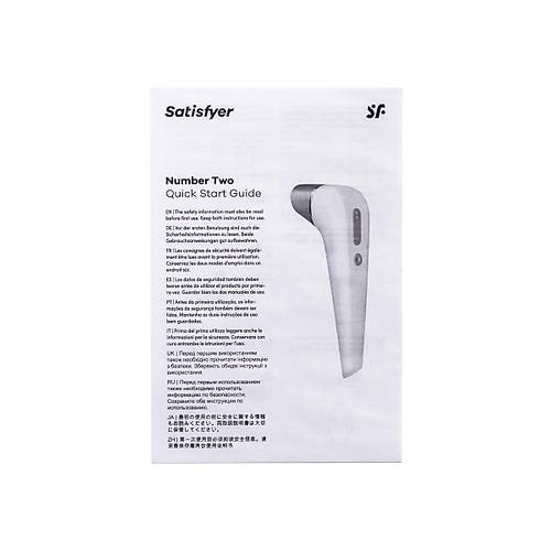 Satisfyer 2 NG Vakum Dalgal Klitoral Stimlatr, ABS plastik, beyaz, 17 cm